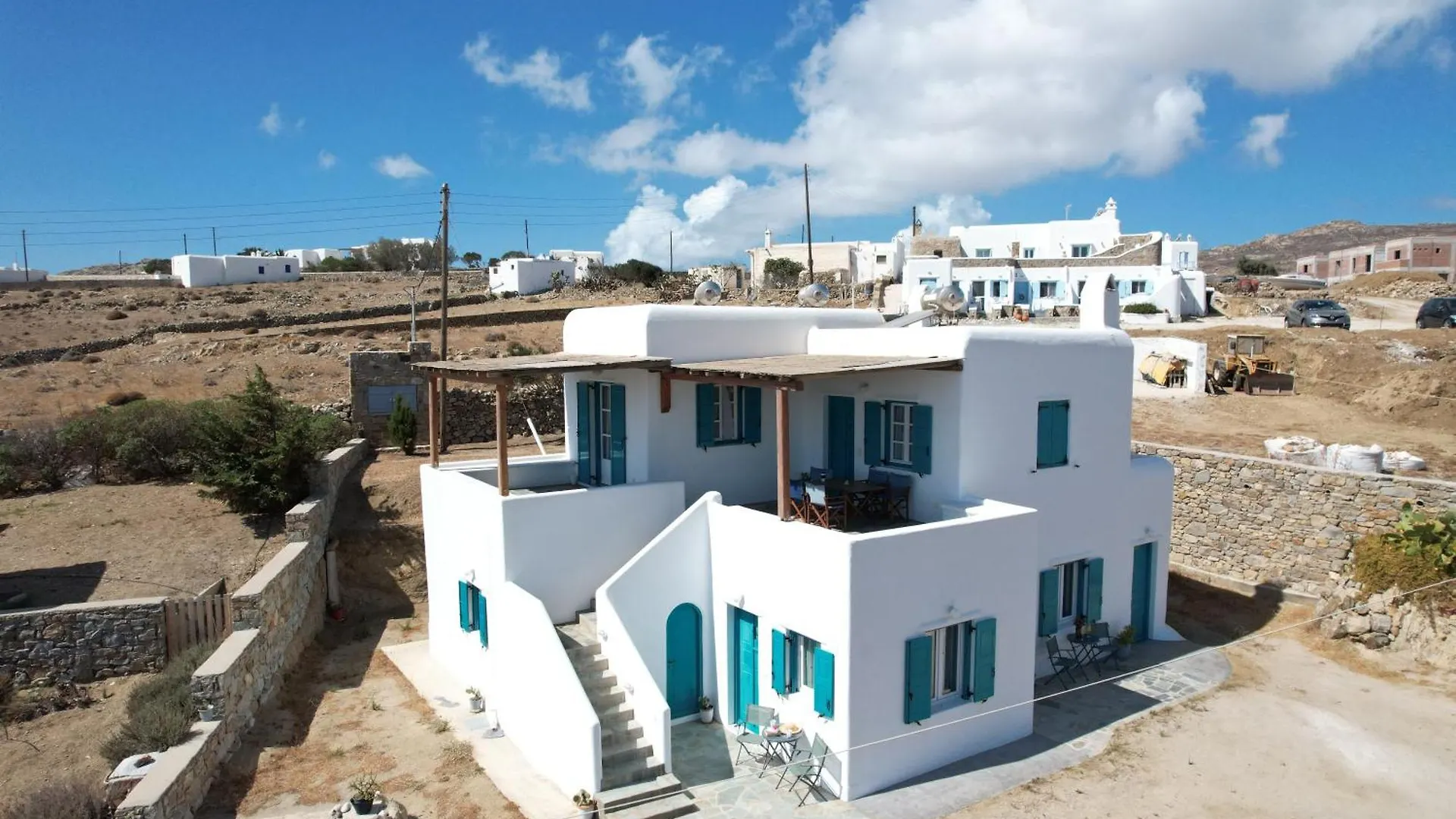 아노 메라 A&A House Mykonos B 아파트 그리스