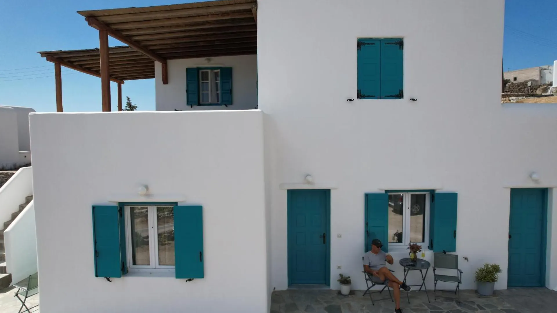 아노 메라 A&A House Mykonos B 아파트 그리스