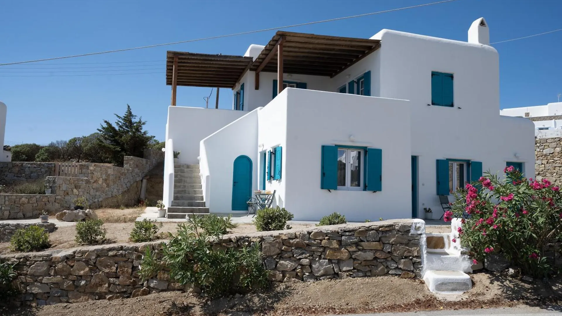 아노 메라 A&A House Mykonos B 아파트 그리스
